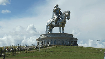 Genghis Khan statue, Mongolian adventure, Authentic experience, Cultural landmark HD wallpaper