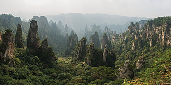 Zhangjiajie Travels, Zhangjiajie national forest park, Beautiful spots HD wallpaper
