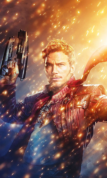 Chris Pratt, Guardians of the Galaxy, Star Lord, Art HD phone wallpaper