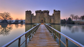 Background , Bodiam Castle HD wallpaper