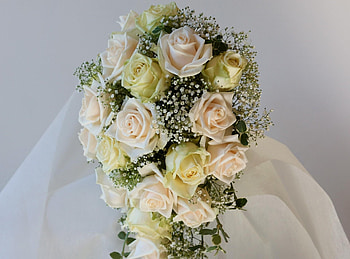 Flowers, Roses, Bouquet, Gypsophilus, Gipsophile, Tenderness HD wallpaper