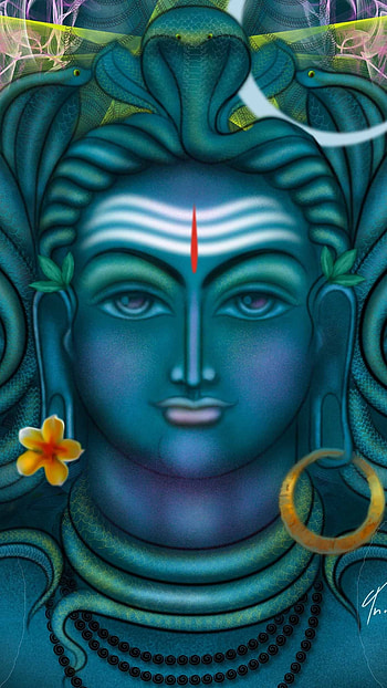 Bholenath, Creative Art HD phone wallpaper