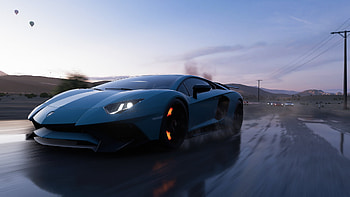 Forza Horizon 5, Lamborghini Aventador HD wallpaper