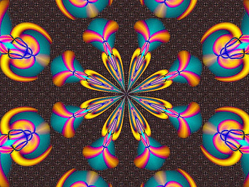 Star, colorful, abstract HD wallpaper