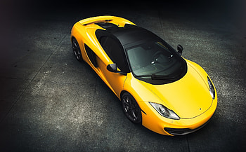 Mclaren, Cars, View From Above, Mp4-12C HD wallpaper