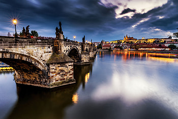 Charles Bridge, Prague landmark, Iconic architecture, Historical treasure HD wallpaper