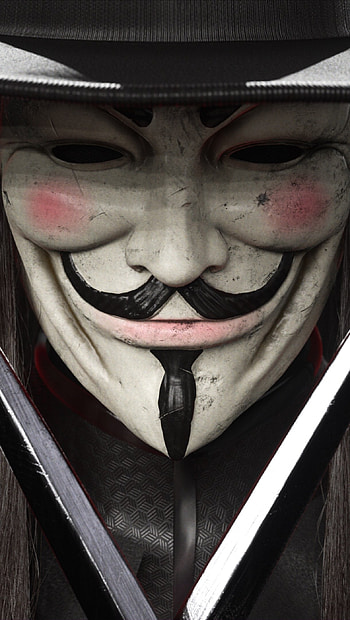 V for Vendetta, , Ultra HD phone wallpaper