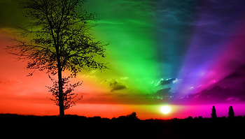Rainbow, other, fun, fantasy, entertainment HD wallpaper
