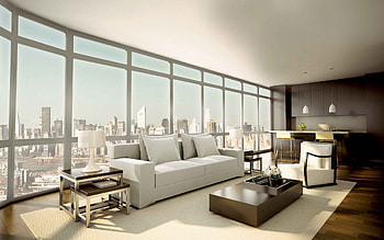 Windows, Interior, Miscellanea, Miscellaneous, Style, Sofa, Penthouse HD wallpaper