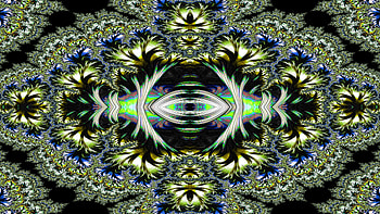 Trippy Psychedelic Fractal, trippy, psychedelic, aesthetic, green, Abstract, fractal, abstract green HD wallpaper