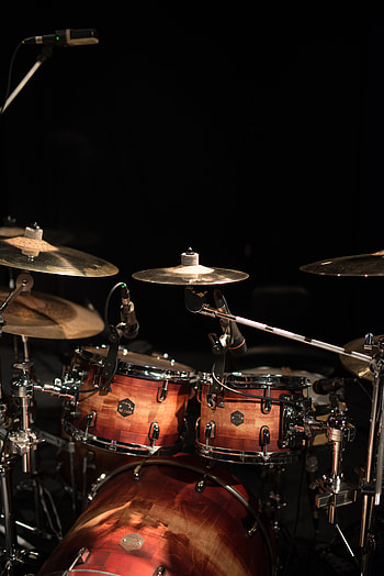 Music, Musical Instrument, Drums, Installation HD phone wallpaper