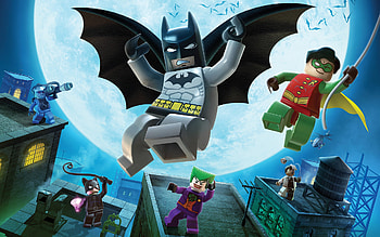 Cartoon, Background, Batman HD wallpaper