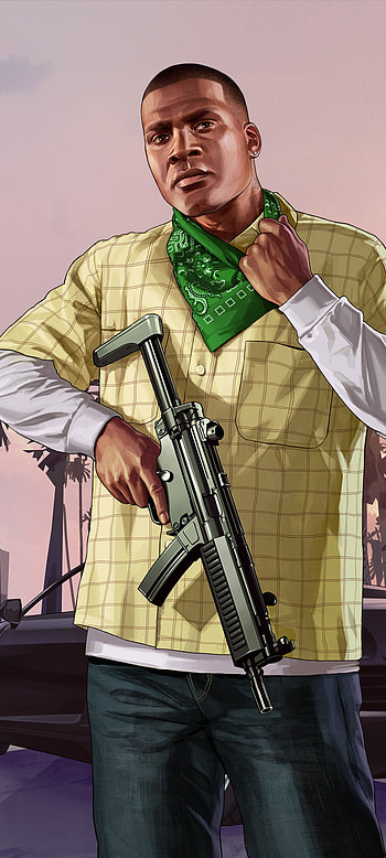 Franklin Clinton — GTA V , video game, Grand Theft Auto V HD phone wallpaper
