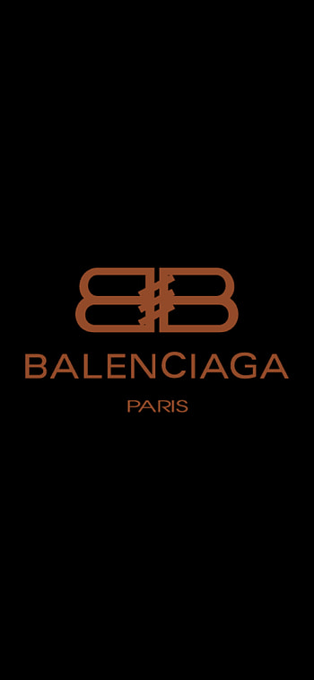 Balenciaga original house logo, Luxury brand fashion, Iconic logo, Style statement HD phone wallpaper