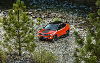 Cars, Jeep, Side View, Compass, 2017 HD wallpaper