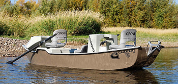 Headhunter skiff, Clackacraft drift, River fishing, 360 rotation HD wallpaper