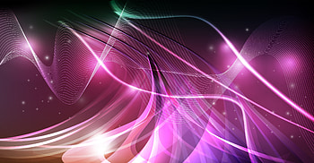 Abstract, Shine, Light, Lines, Glow, Points, Point, Bends HD wallpaper