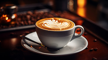 Artistic Cappuccino Coffee, coffee, food, Cappuccino HD wallpaper