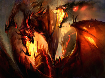 Fantasy, Dragons HD wallpaper