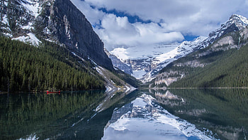 Alberta, Canada, nature, fun, lake, mountain HD wallpaper
