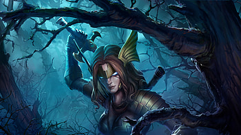 Enchantress Contest Of Champions, marvel-contest-of-champions, games, behance HD wallpaper
