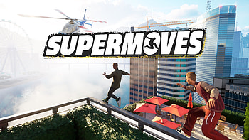 Banner Supermoves Key Art Poster, video game, Supermoves HD wallpaper