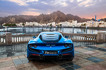 Blue Ferrari F8 Tributo 2018, ferrari-f8-tributo, cars, 2019-cars, ferrari HD wallpaper