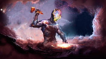 forging a galaxy, cosmos, reworking, galaxy, forge HD wallpaper