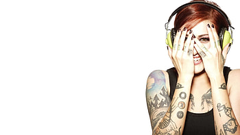 30+ Tattooed Girls HD wallpaper