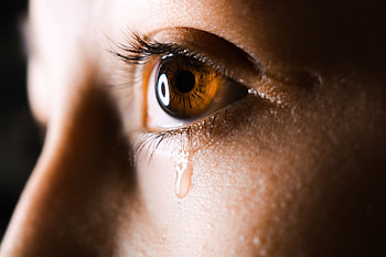 Macro, Sadness, Sorrow, Eye, Tear, Eyelash, Eyelashes HD wallpaper