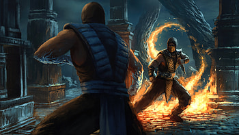Mortal Kombat 11 Scorpion Vs Subzero, mortal-kombat-11, mortal-kombat, scorpion, sub-zero, 2023-games, games, artstation HD wallpaper