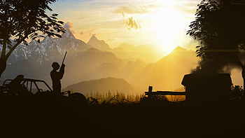 Pubg Silhouette , pubg, games HD wallpaper
