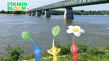 Pikmin Bloom: Riverside Trio, Pikmin HD wallpaper