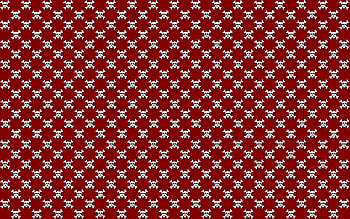 Skull Red Background At Dark HD wallpaper