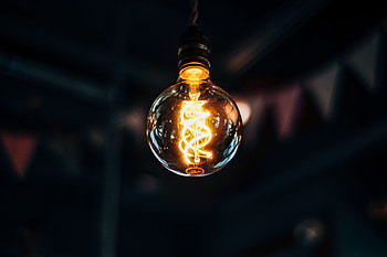 Dark, Shine, Light, Light Bulb, Electricity, Filament, Glower, Edison Lamp HD wallpaper