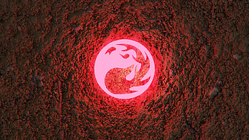 Red mana, Magic: The Gathering HD wallpaper