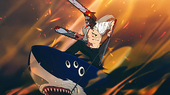 Chainsaw Man: Sharkride Inferno —, Chainsaw Man HD wallpaper