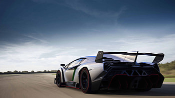 Lamborghini Veneno, Automotive excellence, U visuals, Dazzling performance HD wallpaper