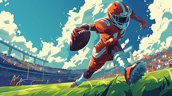 Dynamic Football Toucown, football, toucown, athlete, Sports, stadium HD wallpaper