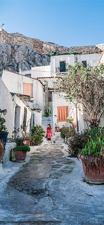Athens , High-quality , Greek aesthetics, Home screen vibes HD phone wallpaper