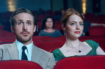 Ryan Gosling, La La Land movie, Lovers in L.A., Romantic theme HD wallpaper