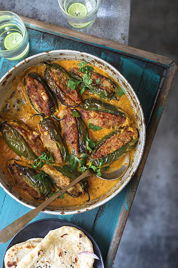 Paneer stuffed jalapeno, Spicy curry, Flavourful dish, Vegetarian delight HD phone wallpaper