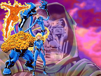 Fantastic Four, comic HD wallpaper