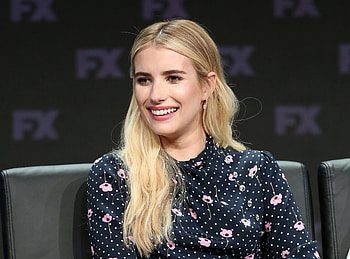 Smile, Emma Roberts, actress, 2018 HD wallpaper