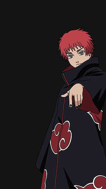 Sasori, Gaara, HiddenSand, art, Anime, NarutoShippuden, Naruto, Akatsuki, Black, Manga HD phone wallpaper