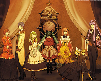 Crazy Night, len, meiko, rin, kaito, vocaloid, gumi, miku, gakupo, suzunosuke HD wallpaper