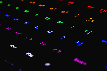Keyboard, Dark, Multicolored, Motley, Illumination, Backlight, Technologies, Technology, Keys HD wallpaper