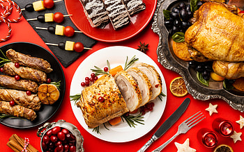 Dinner, graphy, food, meat HD wallpaper