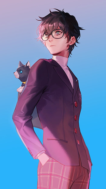 Akira Kurusu | Phantom Thief Art | P5: Akira & Morgana, Akira Kurusu, video game, Persona 5 HD phone wallpaper