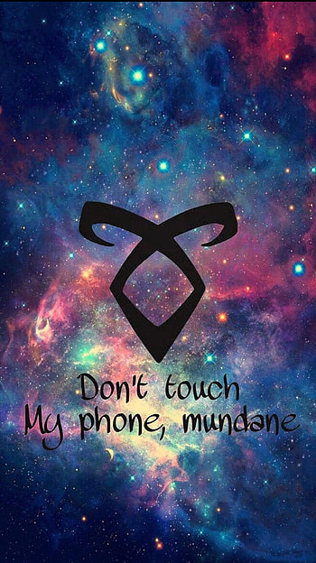 Don't touch , don't touch my , mundane, shadowhunters HD phone wallpaper